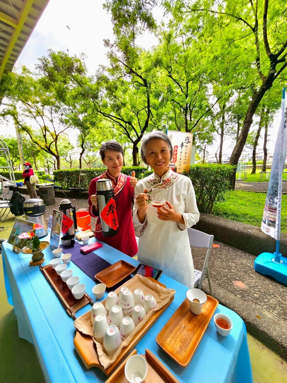 匹克球練習賽 奉茶
